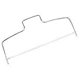 DmDoyy Tortenschneider, Tortenbodenschneider 32cm, Edelstahl Kuchenschneider Höhenverstellbar, Mit 2 Gezahnten Schneiddrähten, Zum Einfachen Schneiden Des Tortenbodens in Gleichmäßige Schichten
