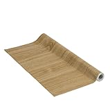 Venilia Klebefolie | Eiche hell Holzoptik Braun | 45 cm x 3 m, Stärke 95μ | selbstklebende Möbel-Folie, Dekofolie, Tapete, Küchenfolie | PVC ohne Phthalate | Made in EU