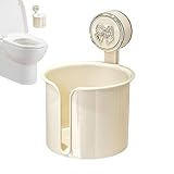 Toilettenpapierhalter, Wandhalterung, kein Bohren, Aufbewahrungsbox für Küchentücher, transparenter Tücher-Organizer, Behälter für Schlafzimmer, Balkon, Ruheraum, Hotel, Waschraum