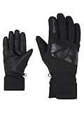 Ziener Erwachsene GALIBO Ski-Handschuhe/Wintersport | Gore-Tex, warm, atmungsaktiv, Black, 7