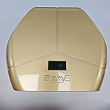 298W UV Lampe für Gelnägel, UV Lampe, UV Lampe Nägel mit 72 LED Lampen, UV Nagellack lampe mit Abnehmbarer Magnet Grundplatte, Nagellampe mit Automatischer Sensor, für Haus- oder Salongebrauch