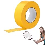 Sport Court Tape – Marker kurz für Sport Floor Outdoor Marking Band – sichtbares Mether widerstandsfähiges Band für Basketball, Fußball, Tennis, breite Palette von Anwendungen, einfache Installation I