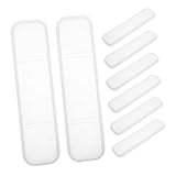 LIFKOME 8 Stück Tragbarer Besteckkasten, Tragetaschen Tischbestecktasche Seifenhalter Strohhalmspender Besteckspender Transparent
