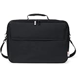 base xx Laptop Bag Clamshell 13-14.1 Zoll – Wasserabweisende Notebooktasche mit Rundum-Polsterung, schwarz