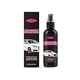 Rostentferner Metall Spray, Rost Entfernen, Rust Remover, Flugrostentferner Auto, Rostentferner Sprayer Rost Entferner Reinigungsspray für Metall/Fahrrad/Auto/Fahrradkette (Black, 3.9x14.8cm)