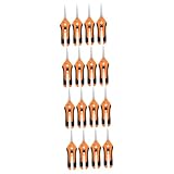 Gadpiparty 2 Sätze Gartenschere Ausziehbare Baumschere Gartenschneider Handschere Pflanzenschere Verbandsschere Schärpe Trimmer Für Knospenblätter Gartengerät Edelstahl Orange 4 Stück * 2