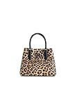 ERMANNO FIRENZE, SMALL TOTE VIRGINIA, LEOPARD, TALLA ÚNICA