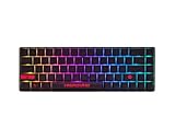 Higround LAVAROCK Basecamp 65% Mechanische USB Wired Gaming Tastatur, Silent Glacier Switches, Programmierbare RGB, Transparent/Transluzent, Hot-Swappable, Deep Thock Creamy Sounding PC Keyboard
