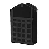 PawwJoy Heusack für Pferde mit Aufhängehaken, 17x36x48 cm Heunetz für langsames Füttern von Pferden, Ziegen, Schafen, Rinder- Schwarz