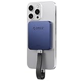 ORICO 2TB Magnetic Externe SSD, Aluminiumlegierung, bis zu 2000 MB/s, 4K 120 Hz ProRes HDR Aufnahme & Speicherung, Externe Festplatte SSD, kompatibel mit iPhone 17/16 Pro Max – K20MINI Blau