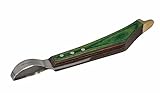 AMKA Has Schlaufenhufmesser High Alloy Stahl Schichtholzgriff ergonomischer Griff