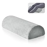 Sonhomay Memory Foam Kissen, orthopädische Nackenrolle, Beinhochlagerungskissen unter dem Knie, Rücken, Beine, Seitenschläfer, postoperative Fußstütze, Lendenwirbelsäule, 41,9 x 18 x 9,9