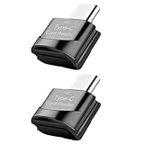 CENMEN 2X TF-Kartenleser TF-Karte auf Typ-C-Kartenleser OTG-Adapter Speicherkarte auf USB C High Speed für Mobiltelefone Laptop B