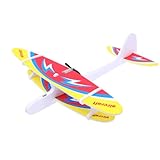 Gogogmee Elektrisches Wurfgleiter Flugzeug aus Flexiblem Wiederaufladbar Stoßfest für Outdoor Spiele Jungen Mädchen Fördert Geschicklichkeit und Familienzeit