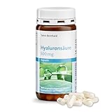 Sanct Bernhard Hyaluronsäure-Kapseln 500 mg, mit 40 mg Vitamin C & 500 mg reine Hyaluronsäure, 90 Kapseln für 3 Monate