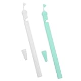 VILLCASE 2 Stück Silikon Stifteetui Notebook Bleistift Bleistift Der Zweiten Generation Einziehbarer USB Adapter Bildschirm Kratzfeste Bleistiftabdeckungen Tablet Stiftholster