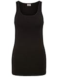 VERO MODA Damen Tank Top VMMaxi My Soft Long Basic Damentop 10185110 Black XXL