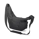 APVMFMKLTG Passport Sling III Foto-Digital-SLR-Kamera-Trageschutz-Schultertasche DSLR-Kameratasche Tablet-Hülle(Black)