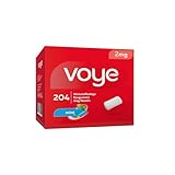 Voye Mint 2mg | Nikotinkaugummi | Nicotin | Unterstützt die Raucherentwöhnung | Rauchen aufhören | Kaugummis mit frischem Mintgeschmack (204 Stück)