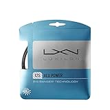 Luxilon Tennissaite ALU Power, Polyester, Schwarz