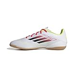 adidas Unisex F50 Club Football Boots Indoor Fußballschuhe, FTWR White/core Black/solar Yellow, 45 1/3 EU