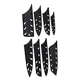 IMIKEYA 8St Kochmesserset Veranstalter Kochen Besteck gekleidet Kochtasche klingenschutz für messer messersets messer Messerschutz Abdeckungen für Kochmesser Messerhülse pp Black