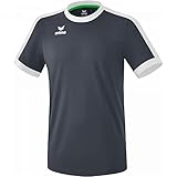 Erima Unisex Erwachsene Retro Star Trikot (3132128), Slate Grey/weiß, XL