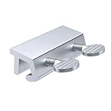 Aluminium-Fenstersicherheit, 4 Stück, horizontaler Schieberahmen, Belüftungsposition, Diebstahlschutz, kindersicher, kein Bohren, Fenster für Belüftung