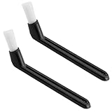 2 Stück Kaffee Werkzeug Reinigungsbürste, Kaffeemaschine Reinigungsbürste, Effektive Reinigungspinsel für Kaffeemaschinen und Espresso Maschinen, Praktische Reinigungsbürsten