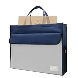 Dokumententasche – Ledertasche, Canvas-Dokumentenhalter | Robuster Dokumenten-Organizer mit Griffen, kompakte Hülle, um Akten ordentlich und geschützt im Büro aufzubewahren