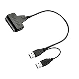Yzdysg Schnellgeschwindigkeit USB Auf 2 5 Zoll Satas Festplatten Adapter Zwei USB Schnittstellen Easy Drives Management Ohne Externes Gehäuse