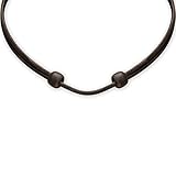 HANA LIMA ® Lederkette Lederband schwarz verstellbar Halskette Leder Surferkette