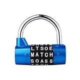 5 Buchstaben Kombination Schloss Kombination Vorhängeschloss Sicherheitsschloss Fitnessstudio Locker Padlock Türgriff Passwortschloss Für Garderobe