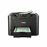 Canon MAXIFY MB2750 Tintenstrahldrucker 4-in-1 Multifunktionsgerät DIN A4 (Drucker, Scanner, Kopierer, Fax, ADF, 600x1200 DPI, WLAN, 24/15,5 ISO-Seiten/Min., Duplexdruck, 500-Blatt-Kassette) schwarz
