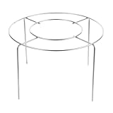 NOLITOY Kuchenkühlgitter aus Edelstahl 304 Kleiner Kuchenhalter für 6 10 Zoll Backrost zum Kühlen Trocknen und Backen Formstabil und Leicht zu Reinigen