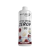 Best Body Nutrition Vital Drink ZEROP® - Kirsch-Banane, Original Getränkekonzentrat - Sirup - zuckerfrei, 1:80 ergibt 80 Liter Fertiggetränk, 1000 ml