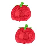 VANZACK 2 Stck. Niedlicher Cosplay aus Lustige Obst Kopfbedeckung für Kostümpartys Halloween Geburtstagsfeiern Weiches Bequemes Party Foto Requisit