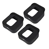 Tofficu 3 Stück Teiliges Silikon Kamera Cover Kompatibel mit Blink Xt Wetterfeste rutschfeste Schutzhülle UV Beständig Stoßdämpfend Flexibler Kameraschutz für Smarte Sicherheitskameras