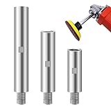 Piuluvor® 3 Stück Winkelschleifer Verlängerung M14 Schaft Poliermaschine 75mm, 100mm, 140mm Rotationsverlängerungswelle Winkelschleifer Verlängerungsstange
