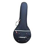 Banjo-Behälter, Mandolinen-Aufbewahrungstasche mit Extratasche, kratzfeste Mandolinen-Tasche, Banjo-Tragetasche für Bühnenstreicher