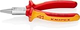 KNIPEX Rundzange isoliert mit Mehrkomponenten-Hüllen, VDE-geprüft verchromt 160 mm 22 06 160