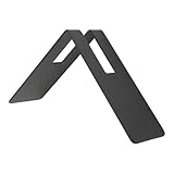 Kaffeefilterpapierhalter, Edelstahl, Kaffeepapier-Aufbewahrungsbehälter, Spenderregal für Zuhause, Küche, Café, Kegel-Kaffeefilter, Schwarz