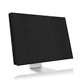 kwmobile Schutzhülle kompatibel mit 20-22' Monitor - Hülle PC Bildschirm - Computer Cover Case - Schwarz