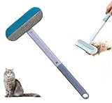 3 in 1 Haustier Fellroller Set mit Griff - Fusselbürste für Sofa, Kleidung, Teppiche - Katze & Hund Reinigungswerkzeug mit Minibürste