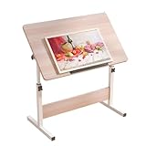 Höhenverstellbarer, faltbarer Kunstschreibtisch, tragbarer Zeichentisch für Zuhause und Büro, Blueprint-Arbeitsplatz, kompakter Künstler-Schreibtisch (60 cm, ohne Räder)