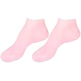 SOESFOUFU Anti trockenheits socken Sebs Fußschutz Feuchtigkeitsspendend Rissschutz Massagefunktion Weiche Sohlenpads Xl für Raue Trockene Haut Geeignet für Tägliche Pflege und Schutz