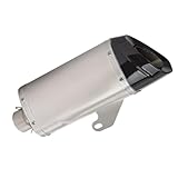 endschalldämpfer Kompatibel Mit CBR650R 51 Mm Universal-Motorradauspuff Modifiziertes Schalldämpferrohr Mit Carbon-Spitze Modifiziertes Motorrad-Auspuffrohr Schalldämpfer