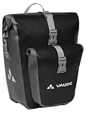 VAUDE Fahrradtasche für Gepäckträger Aqua Back Plus Single 1 x 25 L in schwarz, Hinterradtasche wasserdicht, Fahrrad Gepäckträgertasche hinten, einfache Befestigung – Made in Germany