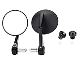 Spiegel für Motorrad Motorradspiegel, runder Bar-Endspiegel für für Mt09 für Mt07 für Vespa für Z900rs Rückspiegel Motorrad (Größe : Type A)