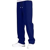 Pamqsen Baggy Jogginghose Jungen Teenager Lange Cargohose Baumwolle Elastische Taille Kinder Freizeithose Streetwear Weites Bein Sport Sweathose Lockere Trainingshosen mit Taschen für Herbst-Winter